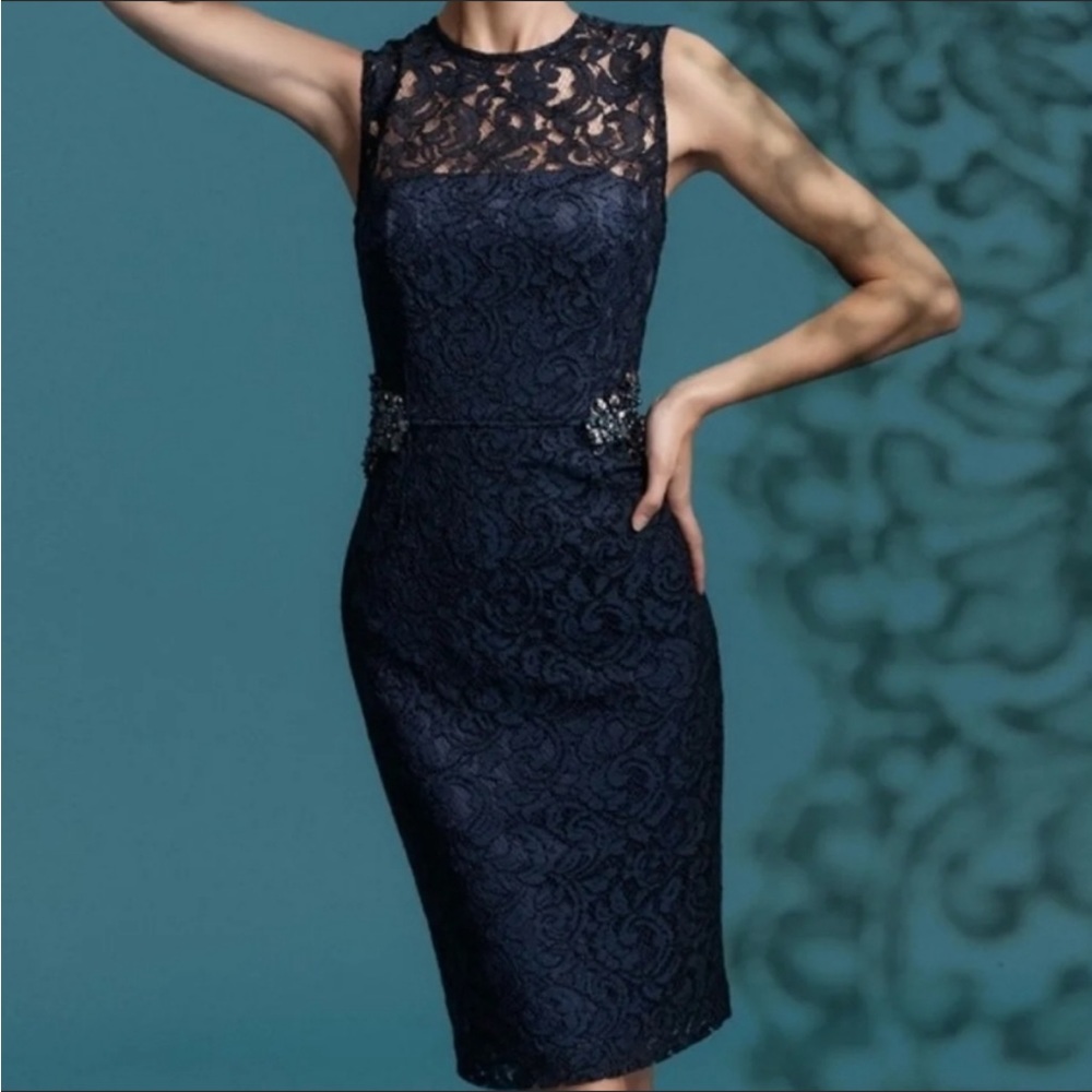 David Meister Gorgeous Dress Size 2 - Picture 2 of 12